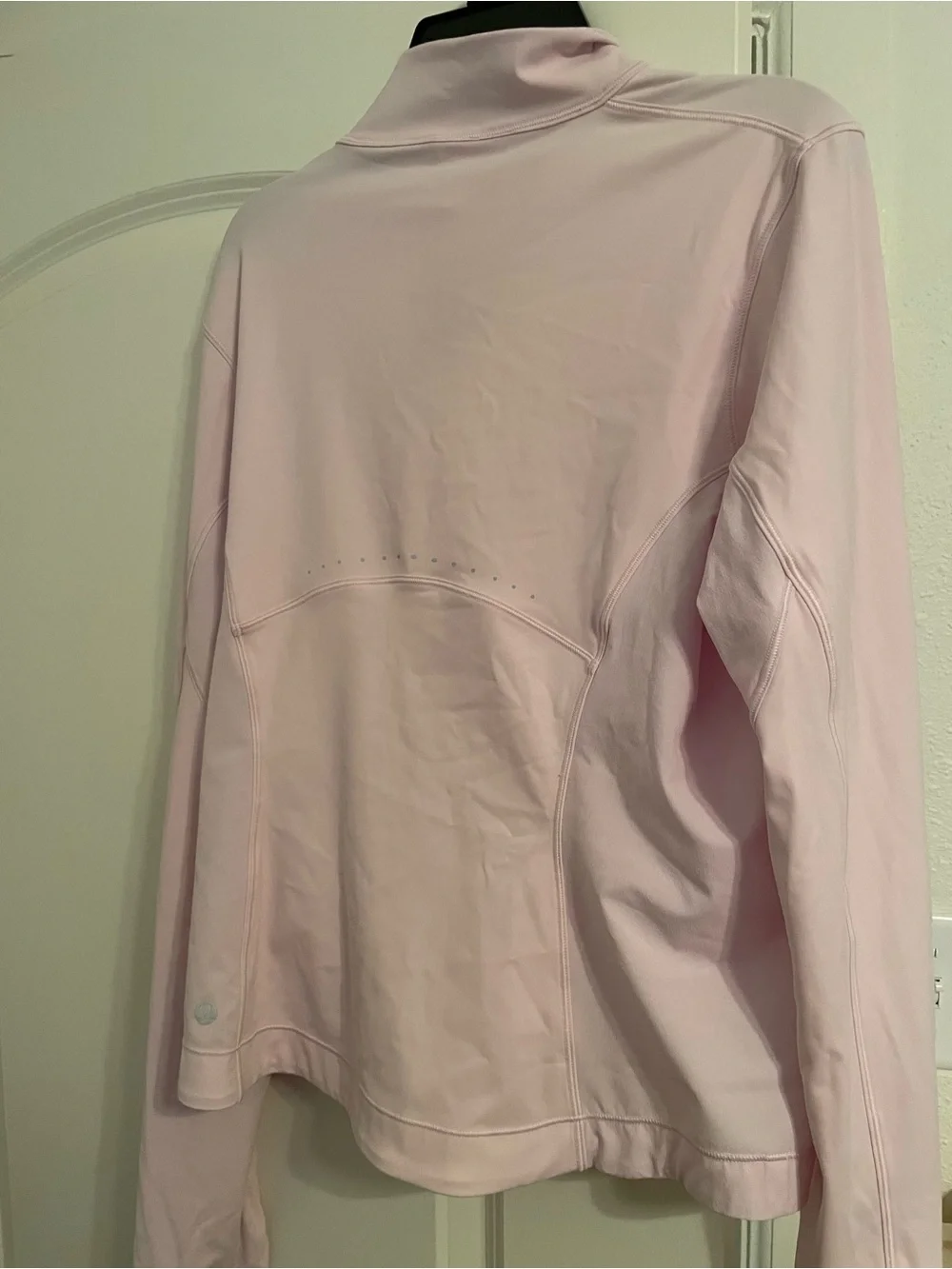 Lululemon lightweight running jacket in Meadowsweet Pink